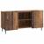 Cabinet TV Lemn vechi 102 x 34,5 x 52 cm Lemn prelucrat GartenMobel Dekor