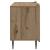 Cabinet TV Stejar Artizanal 102 x 34,5 x 52 cm Lemn prelucrat GartenMobel Dekor