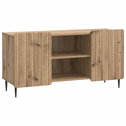Cabinet TV Stejar Artizanal 102 x 34,5 x 52 cm Lemn prelucrat GartenMobel Dekor