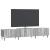 Cabinet TV Sonoma gri 147 x 34,5 x 32 cm Lemn prelucrat GartenMobel Dekor