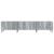 Cabinet TV Sonoma gri 147 x 34,5 x 32 cm Lemn prelucrat GartenMobel Dekor