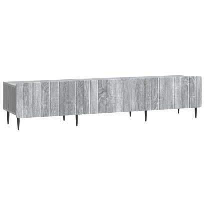 Cabinet TV Sonoma gri 147 x 34,5 x 32 cm Lemn prelucrat GartenMobel Dekor