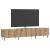 Cabinet TV Stejar Artizanal 147 x 34,5 x 32 cm Lemn prelucrat GartenMobel Dekor
