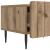 Cabinet TV Stejar Artizanal 147 x 34,5 x 32 cm Lemn prelucrat GartenMobel Dekor