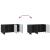 Cabinet TV Negru 99 x 34,5 x 52 cm Lemn prelucrat GartenMobel Dekor