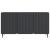 Cabinet TV Negru 99 x 34,5 x 52 cm Lemn prelucrat GartenMobel Dekor