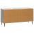 Cabinet TV Gri Beton 99 x 34,5 x 52 cm Lemn prelucrat GartenMobel Dekor