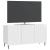 Cabinet TV Alb foarte lucios 99 x 34,5 x 52 cm Lemn prelucrat GartenMobel Dekor