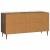 Cabinet TV Stejar fumuriu 99 x 34,5 x 52 cm Lemn prelucrat GartenMobel Dekor