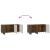Cabinet TV Stejar fumuriu 99 x 34,5 x 52 cm Lemn prelucrat GartenMobel Dekor