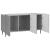 Cabinet TV Sonoma gri 99 x 34,5 x 52 cm Lemn prelucrat GartenMobel Dekor