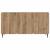 Cabinet TV Stejar Artizanal 99 x 34,5 x 52 cm Lemn prelucrat GartenMobel Dekor