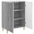 Bufet Sonoma gri 66 x 34,5 x 90 cm Lemn prelucrat GartenMobel Dekor