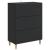 Dulap cu sertare Negru 66 x 34,5 x 90 cm Lemn prelucrat GartenMobel Dekor