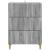 Dulap cu sertare Sonoma gri 66 x 34,5 x 90 cm Lemn prelucrat GartenMobel Dekor