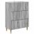 Dulap cu sertare Sonoma gri 66 x 34,5 x 90 cm Lemn prelucrat GartenMobel Dekor