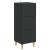 Dulap cu sertare Negru 33 x 34,5 x 90 cm Lemn prelucrat GartenMobel Dekor