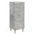 Dulap cu sertare Gri Beton 33 x 34,5 x 90 cm Lemn prelucrat GartenMobel Dekor