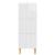 Dulap cu sertare Alb foarte lucios 33 x 34,5 x 90 cm GartenMobel Dekor
