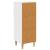 Dulap cu sertare Alb foarte lucios 33 x 34,5 x 90 cm GartenMobel Dekor