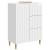 Bufet Alb foarte lucios 66 x 34,5 x 90 cm Lemn prelucrat GartenMobel Dekor
