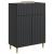 Bufet cu sertar Negru 66 x 34,5 x 90 cm Lemn prelucrat GartenMobel Dekor