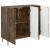 Bufet Stejar fumuriu 89 x 34,5 x 80 cm Lemn prelucrat GartenMobel Dekor