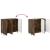 Bufet Stejar fumuriu 89 x 34,5 x 80 cm Lemn prelucrat GartenMobel Dekor
