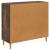 Bufet Stejar fumuriu 89 x 34,5 x 80 cm Lemn prelucrat GartenMobel Dekor