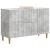 Bufet cu sertar Gri Beton 89 x 34,5 x 60 cm Lemn prelucrat GartenMobel Dekor