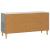 Cabinet TV Gri Beton 102 x 34,5 x 50 cm Lemn prelucrat GartenMobel Dekor