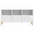Cabinet TV Alb foarte lucios 102 x 34,5 x 50 cm Lemn prelucrat GartenMobel Dekor
