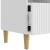 Cabinet TV Alb foarte lucios 102 x 34,5 x 50 cm Lemn prelucrat GartenMobel Dekor
