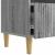 Cabinet TV Sonoma gri 102 x 34,5 x 50 cm Lemn prelucrat GartenMobel Dekor