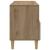 Cabinet TV Stejar Artizanal 102 x 34,5 x 50 cm Lemn prelucrat GartenMobel Dekor