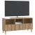Cabinet TV Stejar Artizanal 102 x 34,5 x 50 cm Lemn prelucrat GartenMobel Dekor