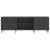 Cabinet TV Negru 150 x 31 x 50 cm Lemn prelucrat GartenMobel Dekor