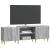Cabinet TV Sonoma gri 150 x 31 x 50 cm Lemn prelucrat GartenMobel Dekor