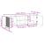 Cabinet TV Lemn vechi 150 x 31 x 50 cm Lemn prelucrat GartenMobel Dekor