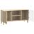 Cabinet TV Stejar Sonoma 102 x 34,5 x 50 cm Lemn prelucrat GartenMobel Dekor