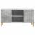 Cabinet TV Gri Beton 102 x 34,5 x 50 cm Lemn prelucrat GartenMobel Dekor