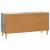 Cabinet TV Gri Beton 102 x 34,5 x 50 cm Lemn prelucrat GartenMobel Dekor