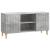 Cabinet TV Gri Beton 102 x 34,5 x 50 cm Lemn prelucrat GartenMobel Dekor
