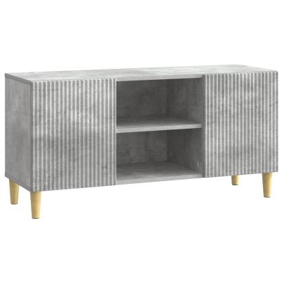 Cabinet TV Gri Beton 102 x 34,5 x 50 cm Lemn prelucrat GartenMobel Dekor