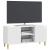 Cabinet TV Alb foarte lucios 102 x 34,5 x 50 cm Lemn prelucrat GartenMobel Dekor