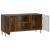 Cabinet TV Stejar fumuriu 102 x 34,5 x 50 cm Lemn prelucrat GartenMobel Dekor