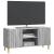 Cabinet TV Sonoma gri 102 x 34,5 x 50 cm Lemn prelucrat GartenMobel Dekor