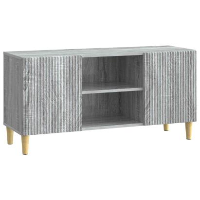 Cabinet TV Sonoma gri 102 x 34,5 x 50 cm Lemn prelucrat GartenMobel Dekor