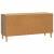 Cabinet TV Stejar Artizanal 102 x 34,5 x 50 cm Lemn prelucrat GartenMobel Dekor