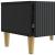 Cabinet TV cu sertar Negru 147 x 34,5 x 30 cm Lemn prelucrat GartenMobel Dekor